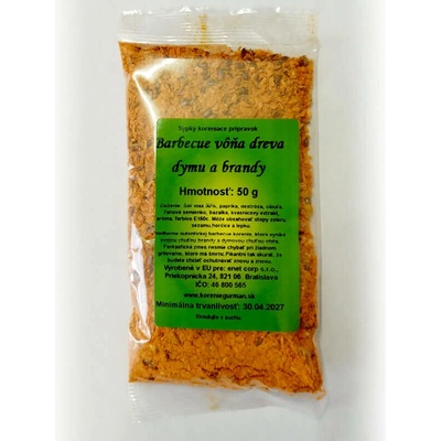 Green home Barbecue korenie, vôňa dreva, dymu a brandy 50 g