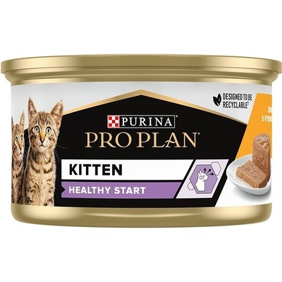 Pro Plan Kitten Healthy Start kuře 24 x 85 g