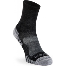 Bridgedale Hike Lightweight Merino Endurance Ankle ponožky black/silver