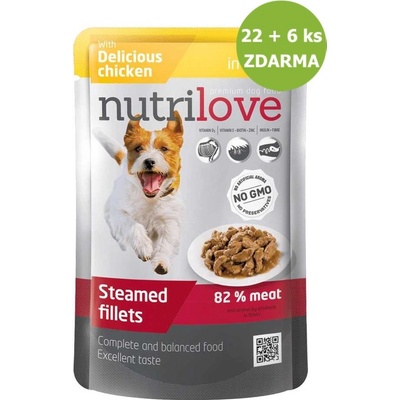 Nutrilove Adult NMP gravy Chicken 28 x 85 g
