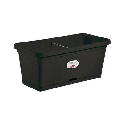 STEFANPLAST Samozavlažovací truhlík NATURAL 80x40x34cm antracit