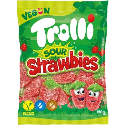 Trolli Sour Strawbies 150 g