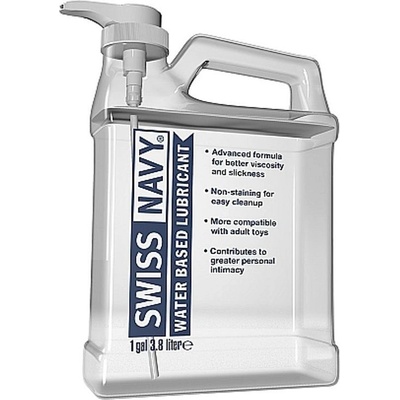 Lubrikant Swiss Navy Waterbased Lubrikant na vodnej báze 3785 ml