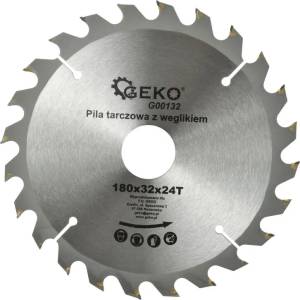 GEKO Saw Blade 180mm 24T 32mm 09472 (G00132)