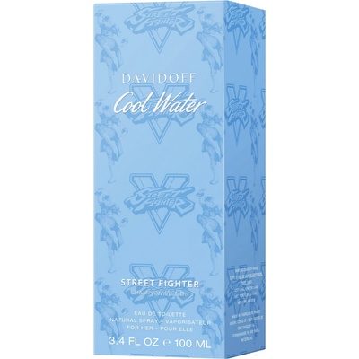 Davidoff Cool Water Street Fighter Champion Summer Edition toaletní voda dámská 100 ml