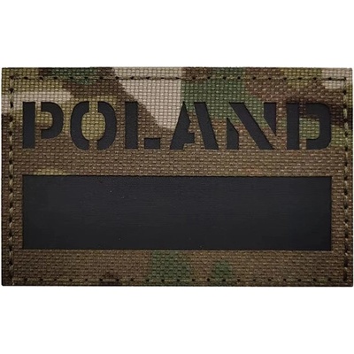 WARAGOD CP Camo Nášivka s vlajkou krajiny, Poľsko
