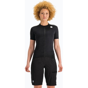 Sportful Дамски къси панталони за колоездене Sportful Giara Overshort black 1122033.002