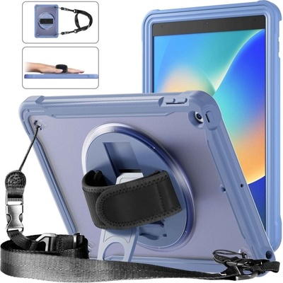 Vsetkonamobil 62466 SOLID Odolný kryt pre Apple iPad 10.2 2021 / 2020 / 2019 fialový