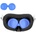 Vortex Virtual Reality Силиконови протектори за лещи за Meta Quest 3 | Черно (VVR.LENS.SIL.PROTECT.QUEST3.BLU.2024)