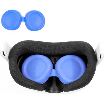 Vortex Virtual Reality Силиконови протектори за лещи за Meta Quest 3 | Черно (VVR.LENS.SIL.PROTECT.QUEST3.BLU.2024)