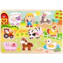 Tooky Toys vkladacie puzzle Farma