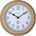 NeXtime Стенен часовник Poppy за градина бяло-кафяв (4301BR)