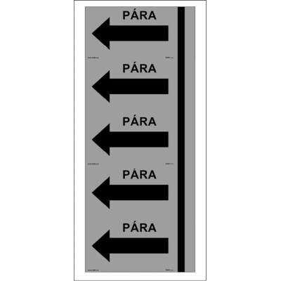 DUKO PÁRA směr vlevo Formát: arch 5 ks - 48 x 100 mm