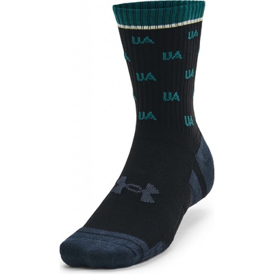 Under Armour PERF COTTON NOV MID 2 PAIRS čierne 1379534-002