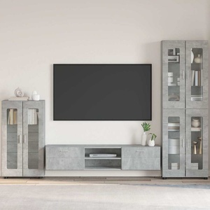 vidaXL Служебен шкаф FLORIN 55, 5 x 29 x 100 см Циментено сиво (880254)