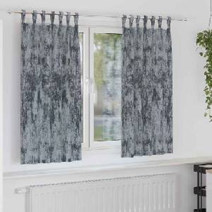 Pure Line Home Кадифени завеси в цвят сив с текстилни гайки (уши), 2 бр. , 140 x 175 см - zalegloto - 48,90 лв