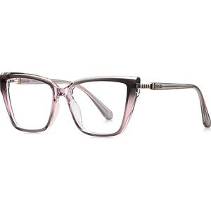 Techsuit Очила за компютър Techsuit Anti-Blue Light Glasses Reflex PC (LS250) - дамски, голяма рамка - Розов градиент