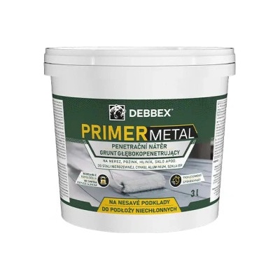 DEBBEX Penetrační nátěr PRIMER METAL 3l