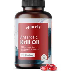 Purely Nutrition Крилово масло - 120 Софтгели