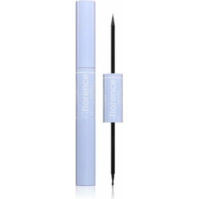 Florence By Mills On Your Mark Dot & Line Dual-Ended Liquid Eyeliner Očná linka noir 7 ml