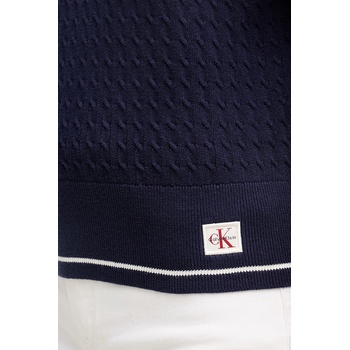 Calvin Klein Jeans тениска тип пулове с яка дамска (LV047F320G)