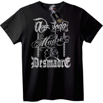 NOONEBRAND Тениска Абсолютен Лудостта - 7XL, Black