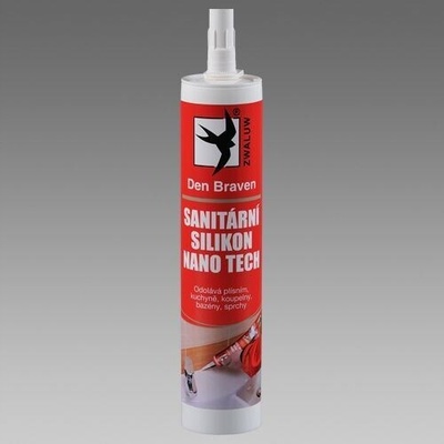 Den Braven Silikón sanitárny 280ml sivý RL