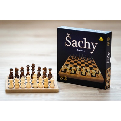 Drevený šach malý
