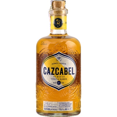 Cazcabel Honey Tequila 34% 0,7 l (holá láhev)