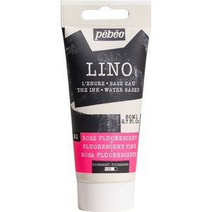 Pébéo 141521 Боя за линогравюра Fluorescent Pink 80 ml (141521)