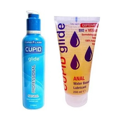 Комплект лубриканти - анален Cupid Glide 200мл и натурален Cupid Glide 200мл