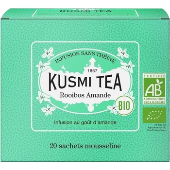 Kusmi Tea Чай от ройбос AMANDE, комплект 20 бр. муселинови пакетчета, Kusmi Tea (KUSMI21665A1120)