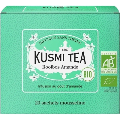 Kusmi Tea Чай от ройбос AMANDE, комплект 20 бр. муселинови пакетчета, Kusmi Tea (KUSMI21665A1120)