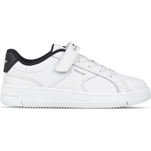 Slazenger Детски маратонки Slazenger Unisex Kids Slaz Starling Low-Top Trainers - White/Navy - sportihobi - 42,03 лв