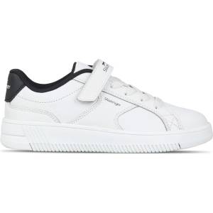 Slazenger Детски маратонки Slazenger Unisex Kids' Slaz Starling Low-Top Trainers - White/Navy - sportihobi - 64,52 лв