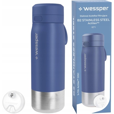 Wessper Filtrační B2 TRITAN modrá 700 ml