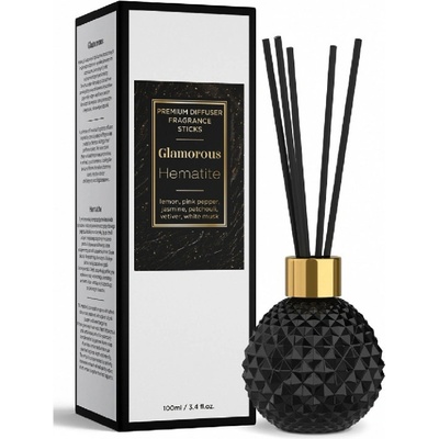 Bartek Candles Aróma difuzér s tyčinkami GLAMOROUS HEMATITE 100 ml