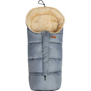 Sensillo Зимно чувалче за бебешка количка 3 в 1 Sensillo - Минки, графит/бежово (SILLO-8482)