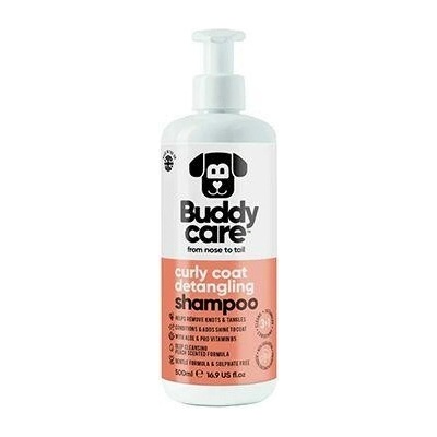 Buddycare Šampón pre psy 3v1 Curly Coat Detangl. 500 ml