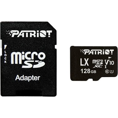 Patriot microSDXC LX Series 128GB C10/UHS-I/U1 PSF128GMDC10