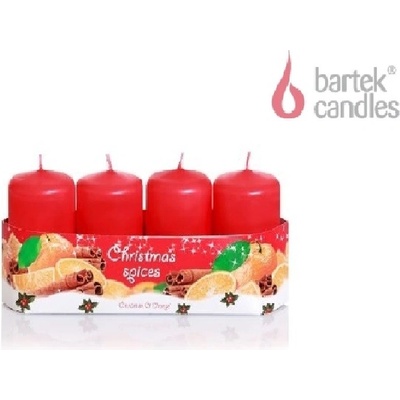 Bartek Candles Adventní Christmas Spices Apple 4ks
