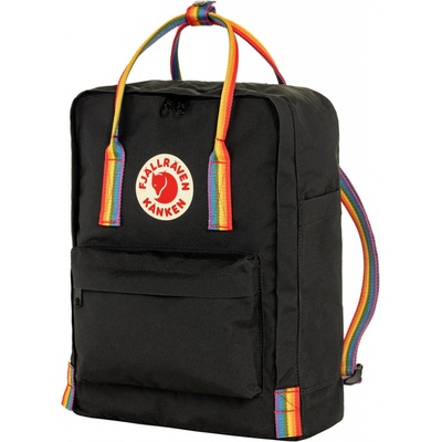 Fjällräven Kånken Rainbow černá 16 l