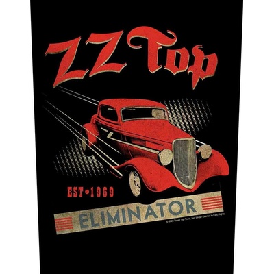 Nažehlovačka ZZ Top - Eliminator