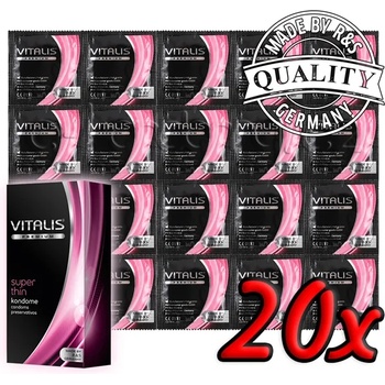 Image 1 of Vitalis Super Thin 20 pack