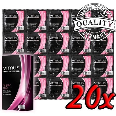 Vitalis Super Thin 20 pack