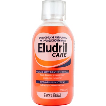 Eludril Care Антиплакова вода за уста, 500 ml