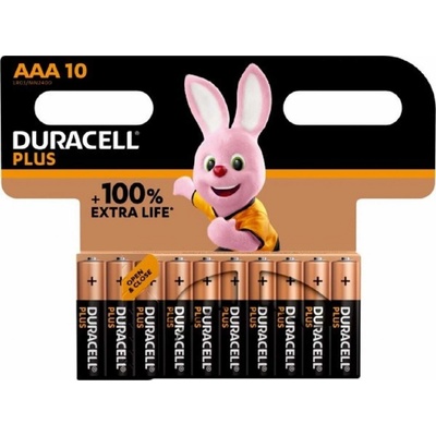 Duracell Plus AAA 10 ks 1006168