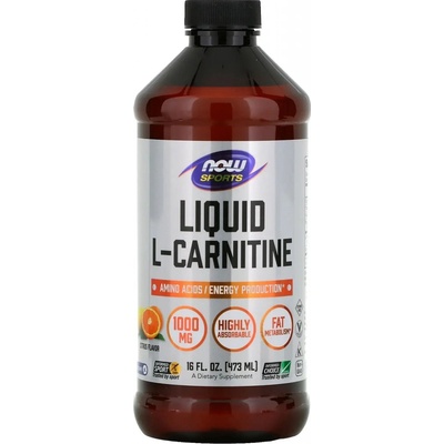 Now Foods sports l-carnitine liquid 1000mg 473 ml citrus