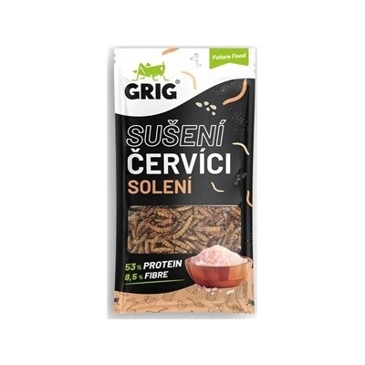 Grig Sušenie červíky Soľ 13 g