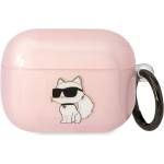 Karl Lagerfeld Кейс Karl Lagerfeld KLAPHNCHTCP за AirPods Pro, розов / розов, Ikonik (KF001572-0)